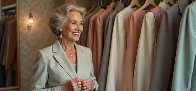 Découvrez qui habille Évelyne Dhéliat et les secrets de son style à la télévision